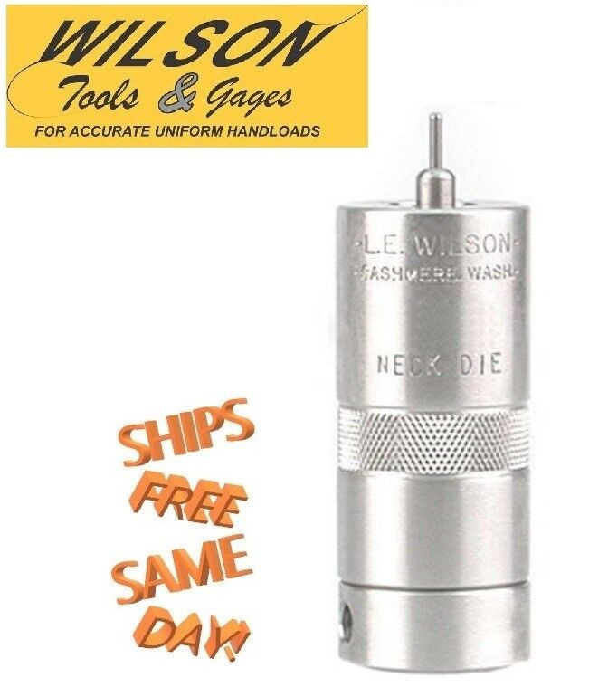 LE Wilson S.S. Interchangeable Bushing Neck Die for 6x47, 6.5x47 Lapua SND-X47L