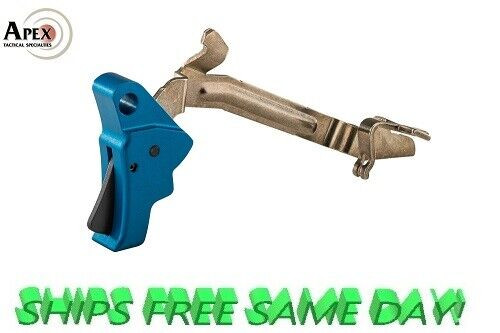 Apex Tactical Action Enhancement Blue Trigger, Gen 3 Trigger Bar for Glock 102-170