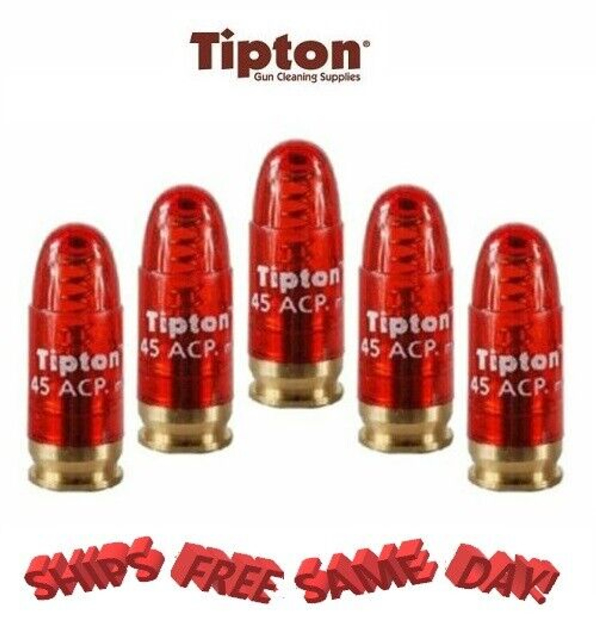Tipton Snap Cap Polymer for 45 ACP   Pack of  5   # 146331    New!