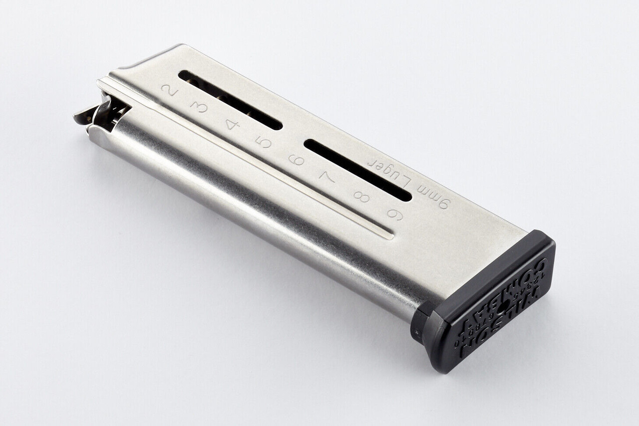 Wilson Combat FOUR PACK 1911 ETM, 9mm, Compact, 9 Round Magazines # 500-9C9