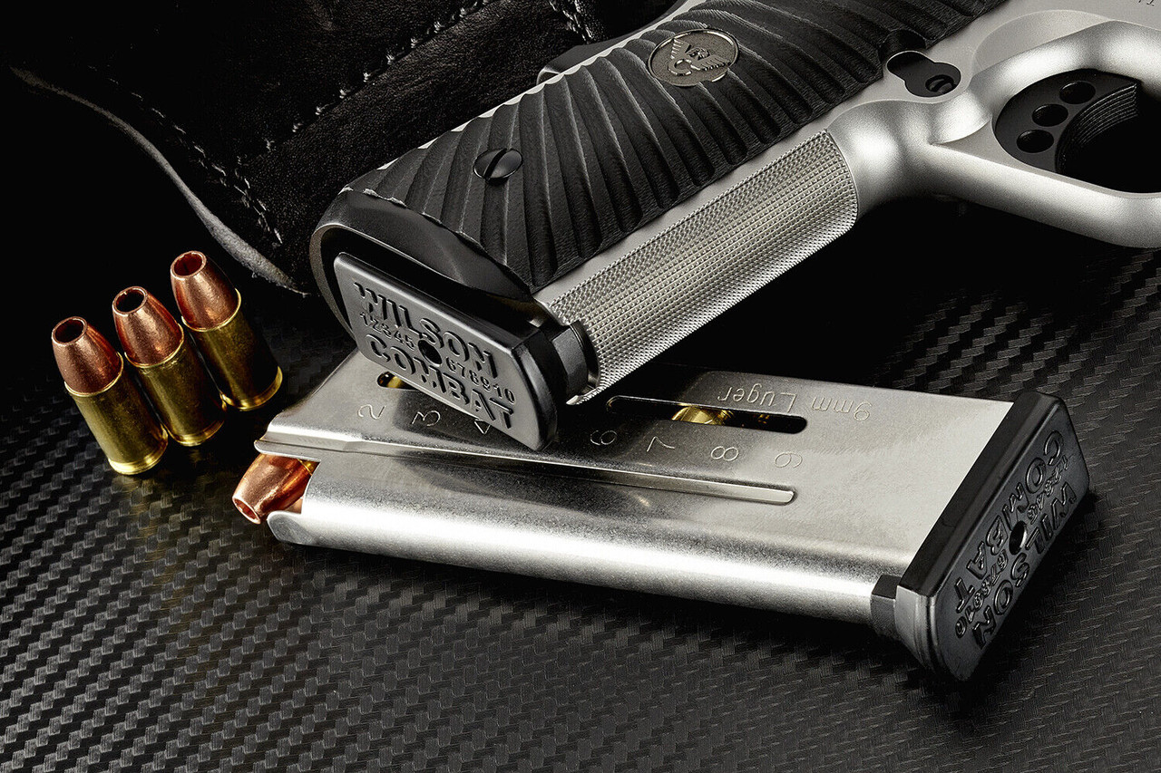 Wilson Combat FOUR PACK 1911 ETM, 9mm, Compact, 9 Round Magazines # 500-9C9