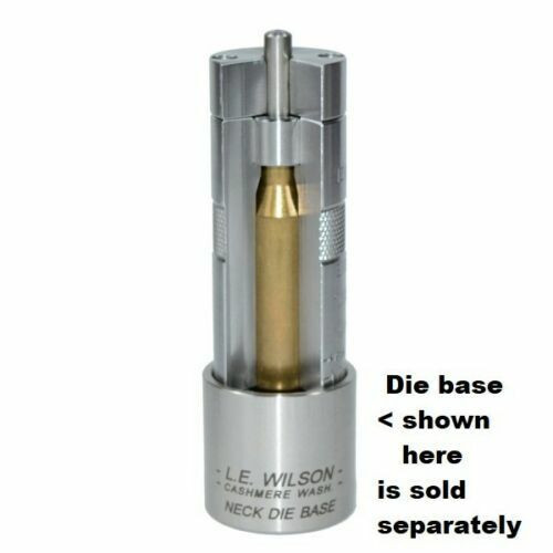 L.E. Wilson Stainless Steel Bushing Neck Sizer Die for 338 Lapua NEW! # SND-338L