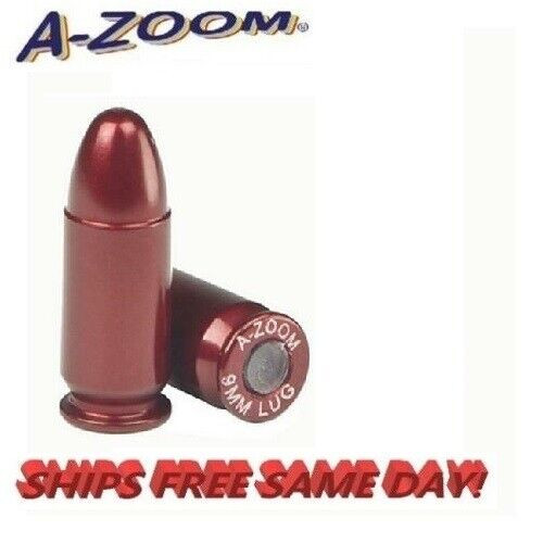 A-Zoom Precision Metal Snap Caps for 9mm Luger 5 PK NEW!  #15116