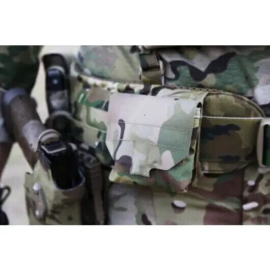 Blue Force Gear Helium Whisper Boo Boo Kit, Empty, WOLF GRAY  #HW-M-BBK-EMPTY-WF