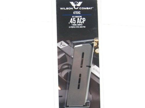 Wilson Combat 1911 Mag, .45 ACP, Compact, 7 Round, Lo-Profile Base NEW! # 47OXC