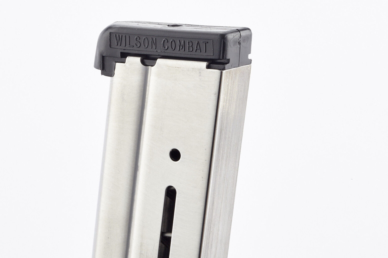 Wilson Combat 1911 Magazine, 10mm, Full-Size, 9 Round, Standard Base Pad # 47NX