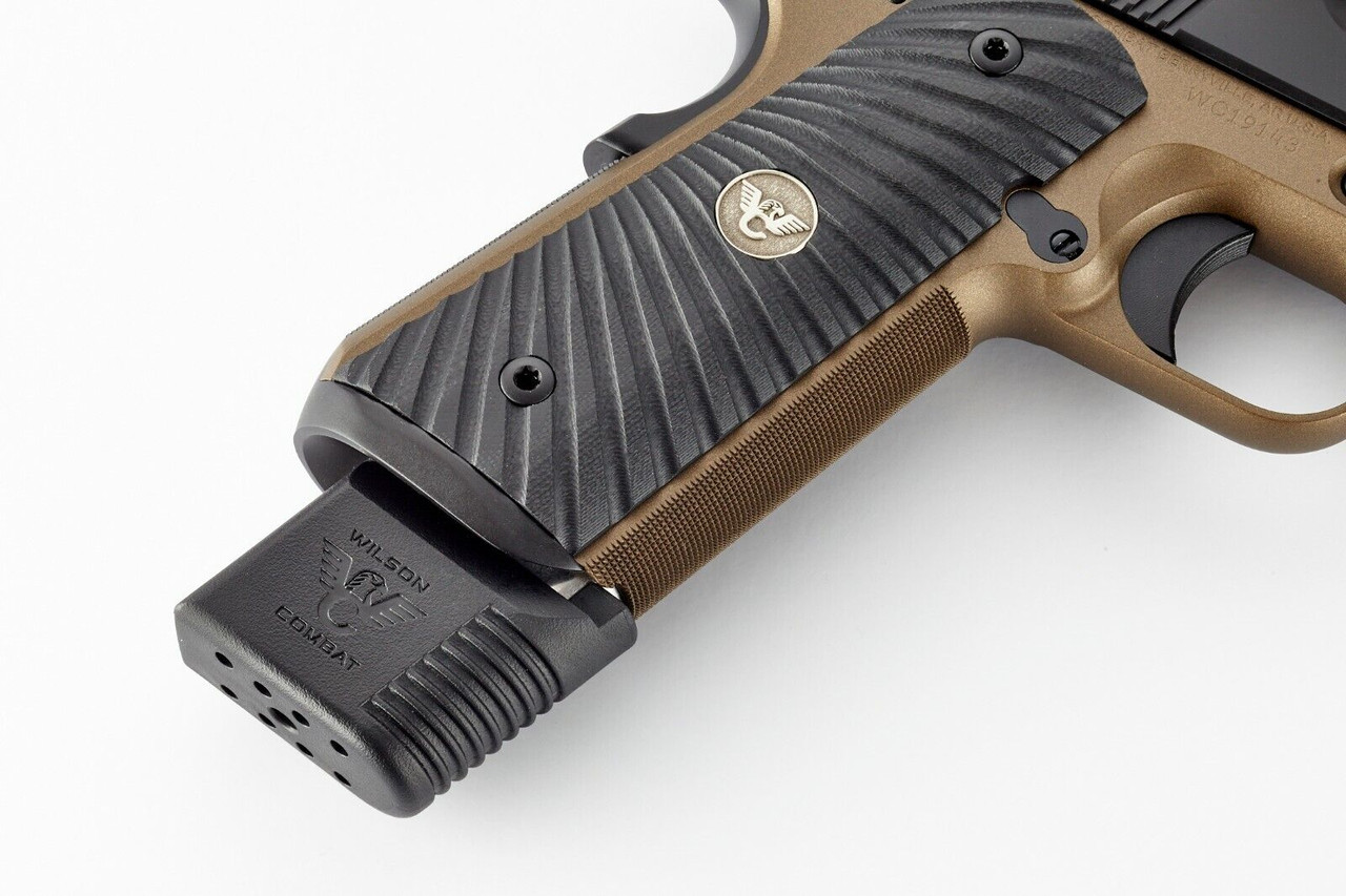 Wilson Combat 1911 MAGAZINE, 45 ACP Full-Size, Wrap Around Base Pad # 500-45FS10