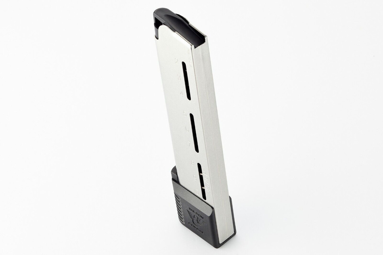 Wilson Combat 1911 MAGAZINE, 45 ACP Full-Size, Wrap Around Base Pad # 500-45FS10