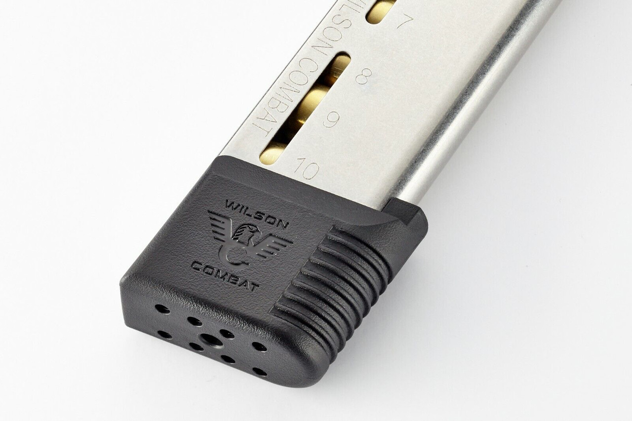 Wilson Combat 1911 MAGAZINE, 45 ACP Full-Size, Wrap Around Base Pad # 500-45FS10