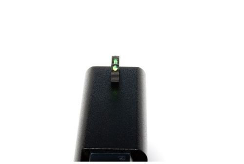 Wilson Combat Vickers Front Sight for Glock, Green Fiber Optic, .245  668FOG245