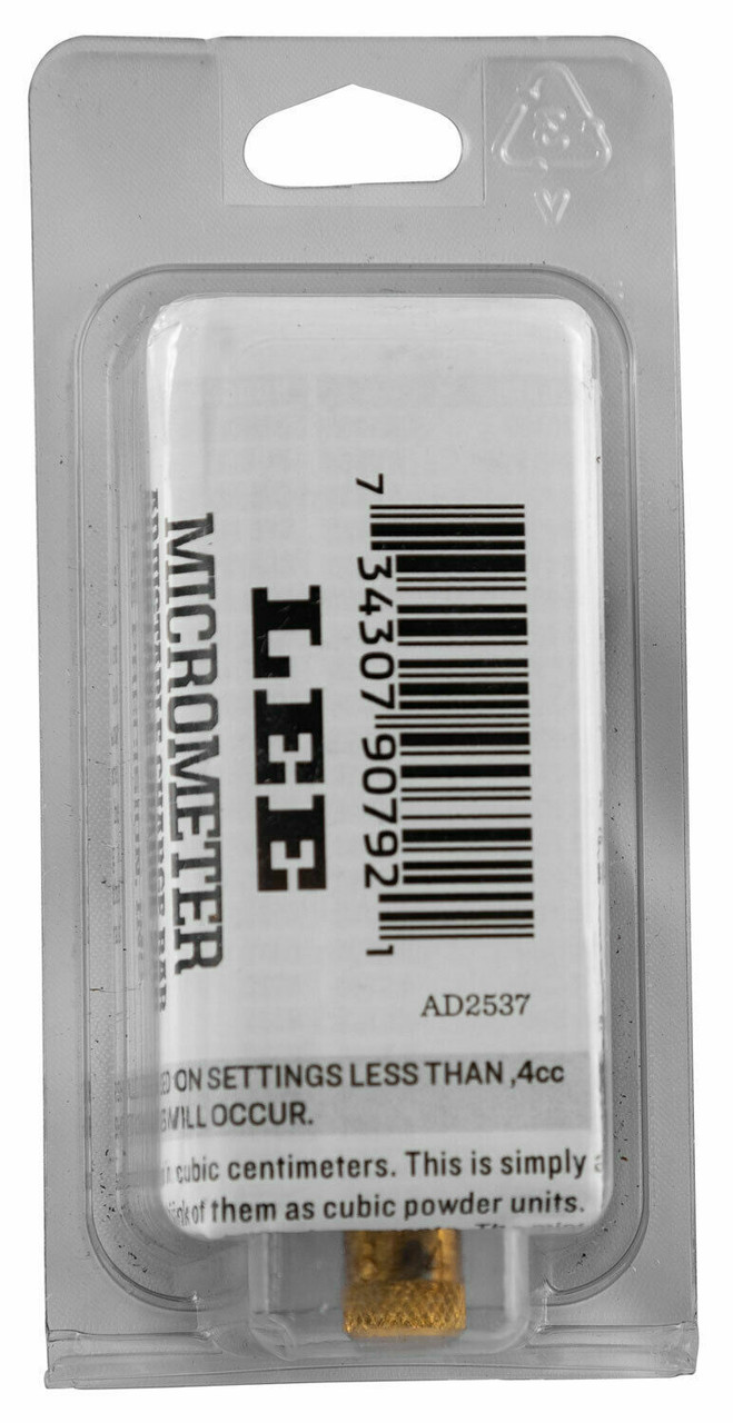 Lee Precision PAIR(2) of Auto-Disk Adjustable Powder Charge Bars # 90792 New!