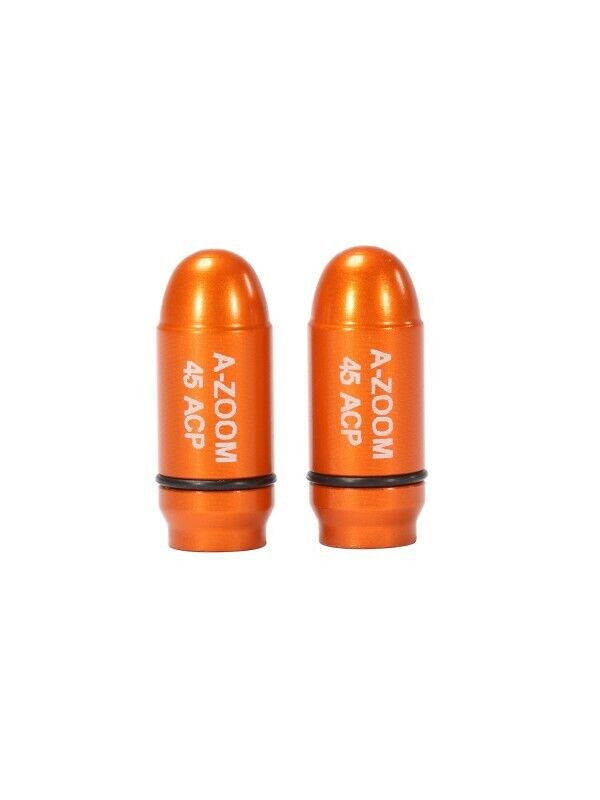 A-ZOOM Striker Caps for 45 ACP 2 Pack NEW!! # 17104