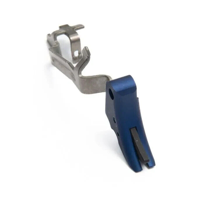 Wilson Combat Performance Trigger, Curved for Glock Gen 3-4 Blue/Black # 944BB