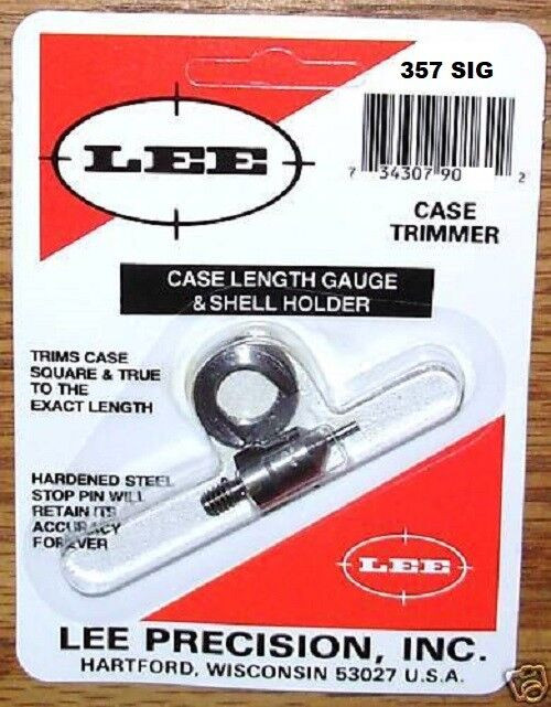 91317 Lee Case Length Gage and Shellholder 357 SIG  New
