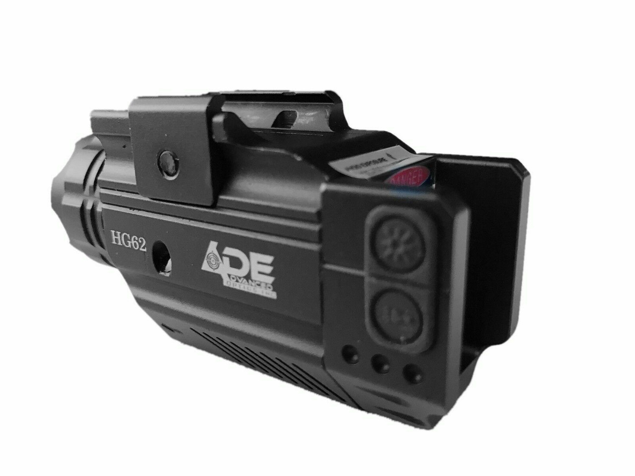 Ade Optics Strobe Green Laser &Flashlight Combo Sight for Full Size &Combat HG62