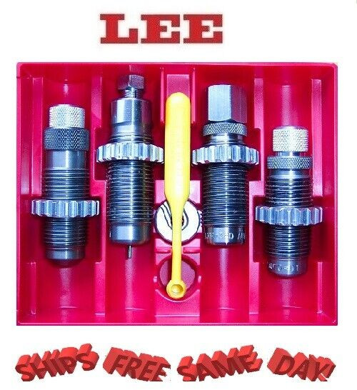 Lee Precision Deluxe Carbide 4 Die Set for 45 ACP 90968 New!