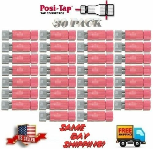 Posi-Tap PTA2022R Reusable WIRE TAP (EX-130RR) 20-22 Awg, 30 PACK THIRTY PACK
