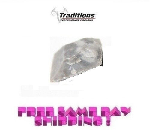 Traditions Black Powder English Flint 5/8" Knapped (Pack of 1) New! A1208