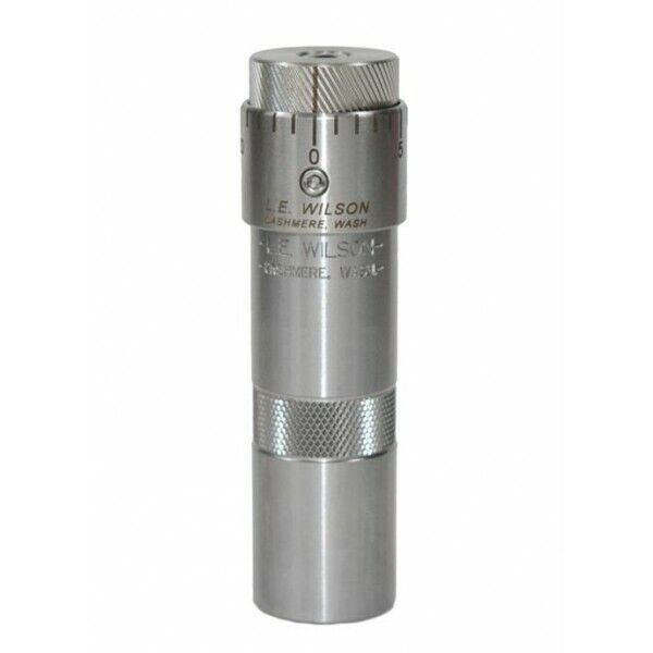 LE Wilson Chamber Type Seater Die Micro-Adjust Cap Stainless Steel NEW! SBSC-MIC