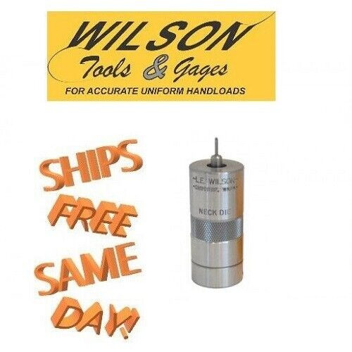 L.E. Wilson Stainless Steel Bushing Neck Sizer Die - 223 Remington - SND-223R