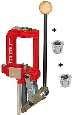 Lee Breech Lock Single Stage Press with 3 Bushings (90588+90600) New! FREE SHIP!
