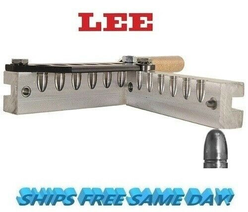 Lee 6 Cavity Mold 9mm Luger / 38 Super / 380 ACP Storage Box INCLUDED # 90457