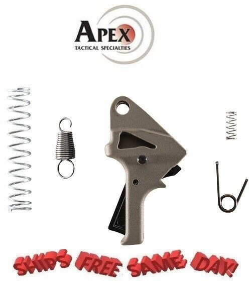 Apex Tactical Flat-Faced Action Enhancement Kit for S&W SD VE, FDE # 107-114-FDE