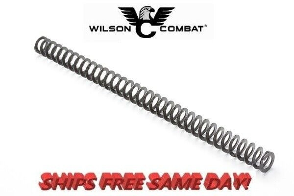 Wilson Combat Flat-Wire Recoil Spring, 5" Full-Size,Chrome Silicon, 15 Lb 614G15