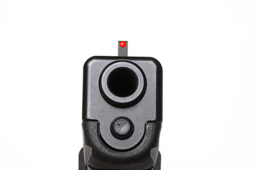 668FOR245 Wilson Combat Vickers Elite Front Sight for Glock Red Fiber Optic .245