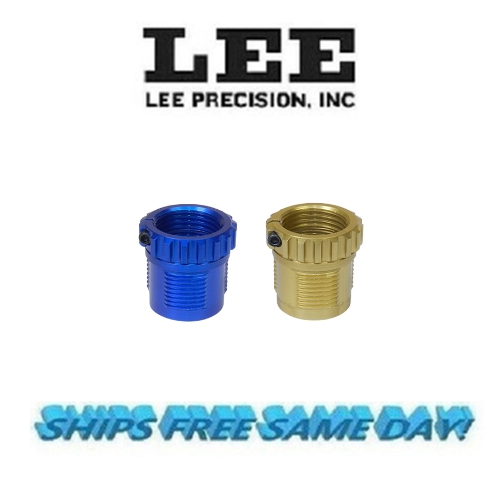 Lee Precision 2-pack of Spline Drive Breech Lock Bushings BLUE AND GOLD  90095
