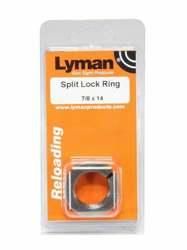 Lyman ONE Steel Split Lock Rings for 7/8 x 14 Dies # 7631304 New!