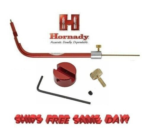 Hornady Lock-N-Load CURVED OAL Gauge C1550 + Anvil Base Kit AB1 NEW! C1550+AB1