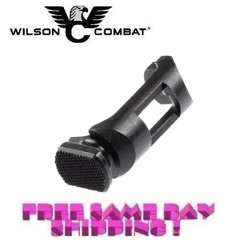 Wilson Combat 678 Oversize Checkered Steel Magazine Release for Beretta 92, 96