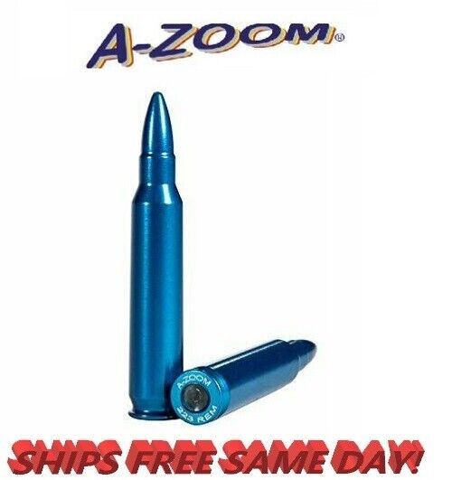 A-ZOOM Action Centerfire Rifle Snaps Cap for 223 Rem 10PK NEW!  # 12322