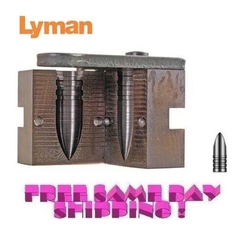 Lyman 1 Cav Mold 45 Cal 458-459 Diameter, 480 Grain, Semi Pointed # 2640658