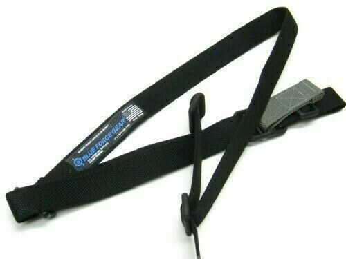 Blue Force Vickers Padded 2-Point Combat Rifle Sling Black NEW! # VCAS-200-OA-BK