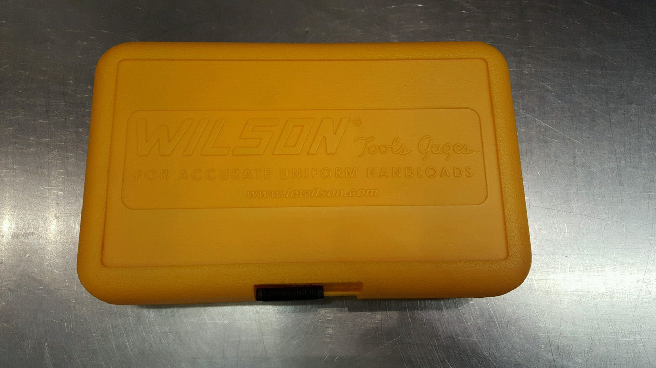 L. E. Wilson 243 WIN Bushing Neck Sizer Die with Micrometer Top Seater SKBN-243W