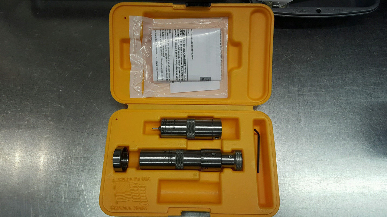 L.E Wilson 6.5x47 Lapua Bushing Neck Size Die + Micrometer Top Seater SKBN-6547L