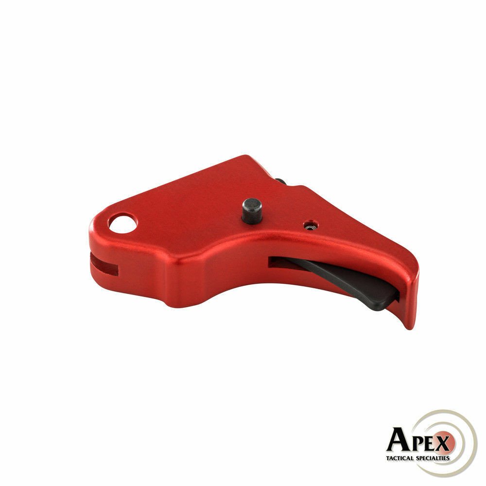 Apex Tactical Action Enhancemnt Aluminum Red Trigger for M&P Shield S&W 9mm .40