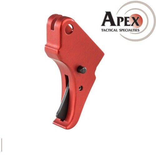 Apex Tactical Action Enhancemnt Aluminum Red Trigger for M&P Shield S&W 9mm .40