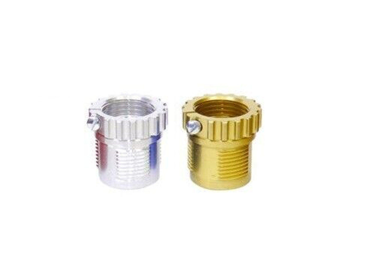 Lee Precision 2-pack of Spline Drive Breech Lock Bushings, SILVER & GOLD # 90095