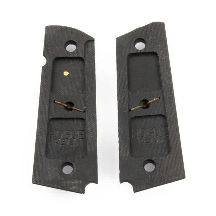 Wilson Combat 1911 Full Size Grips, Starburst G10, Blk, Beveled Bottom # 351AAFS