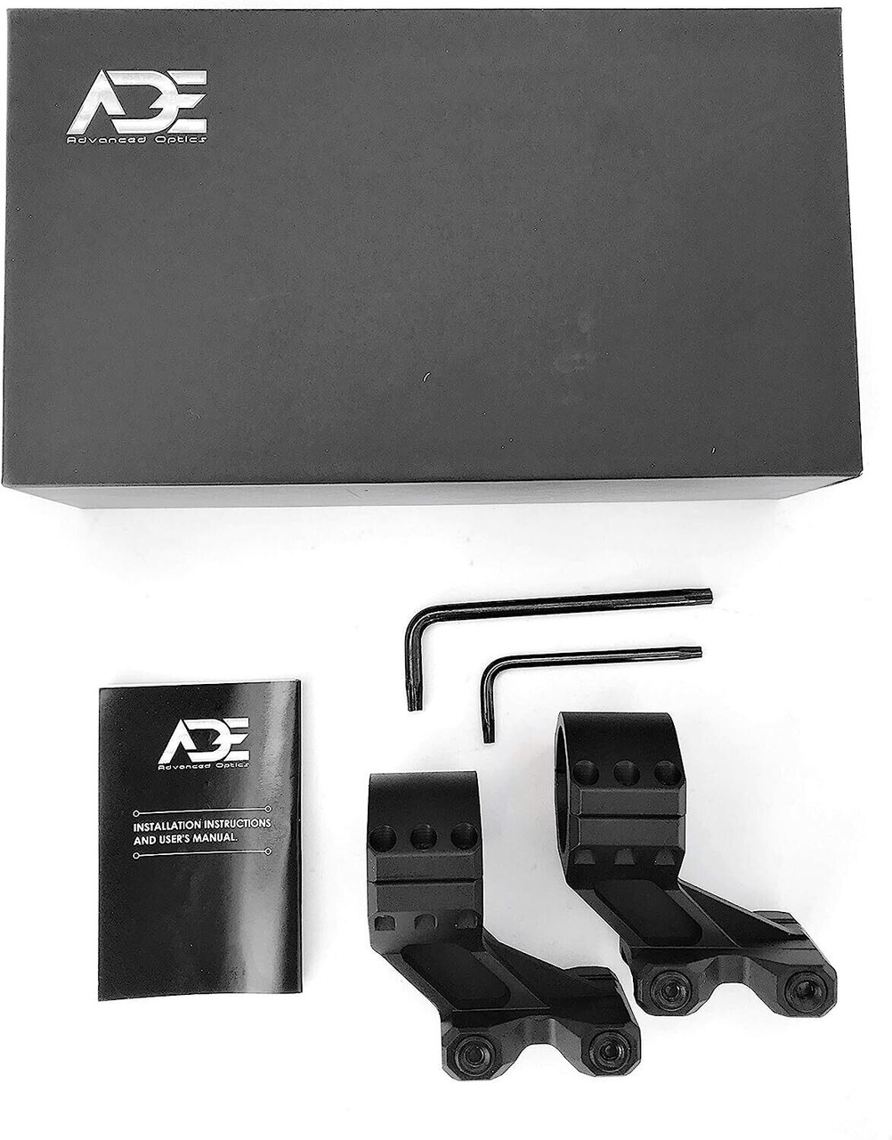 Ade Advanced Optics 30mm HIGH Profile Offset Cantilever Rifle Scope Mount PS003