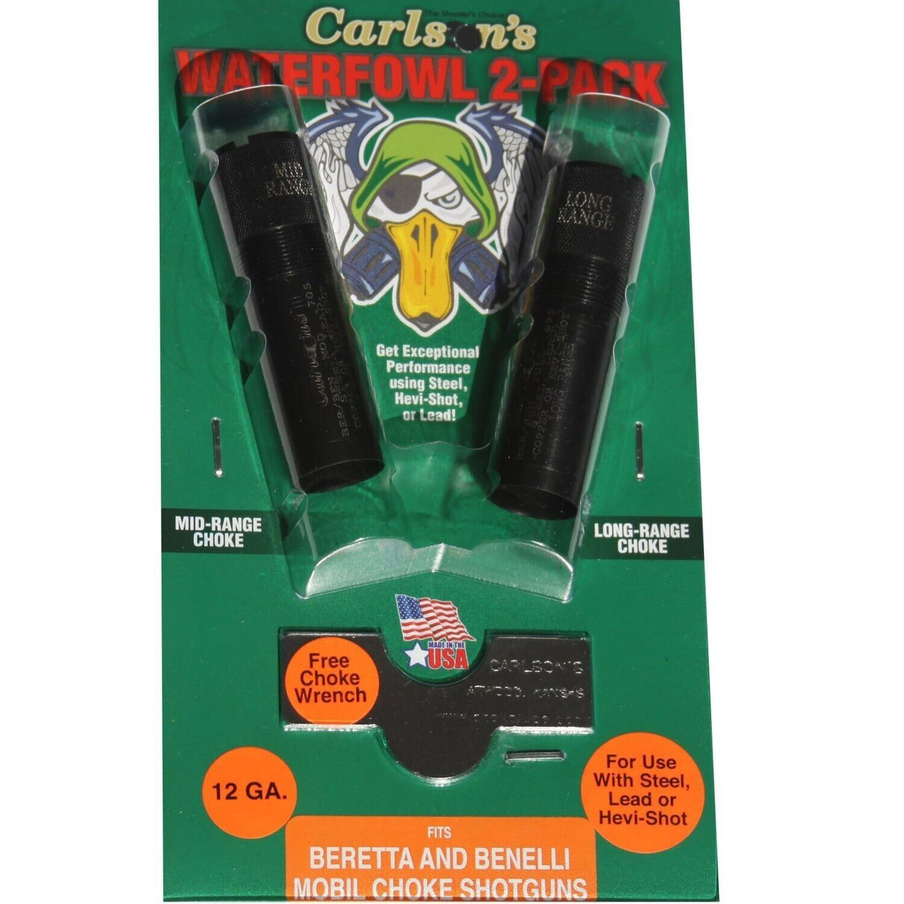 Carlson's Delta Waterfowl 12Ga Beretta/Benelli Mobil MR/LR Shotgun Choke 07110