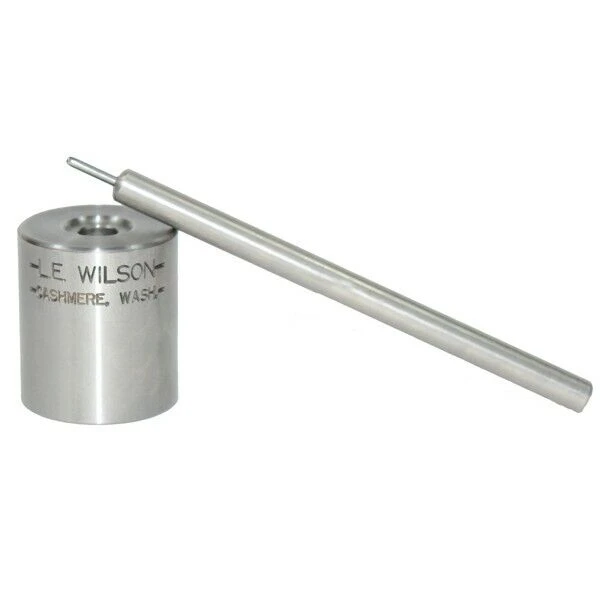 L.E. Wilson Decapping Punch for use w/ Decapping Base 22 Cal SML 062" Flash Hole