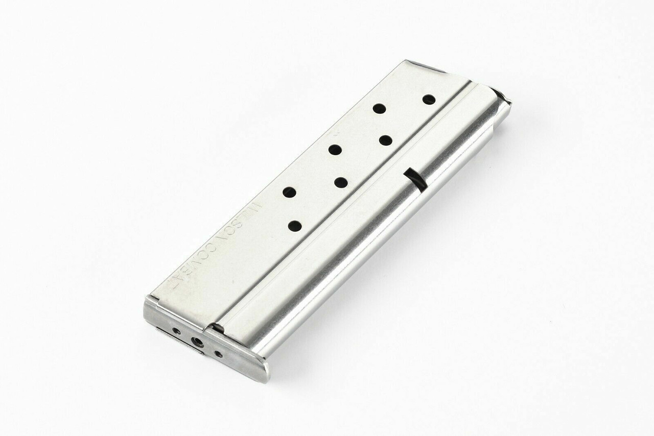Wilson Combat PAIR of 920 Series, 1911 Mags, 10mm, Full-Size, 8 Rnd, Stainless # 920-10FS8
