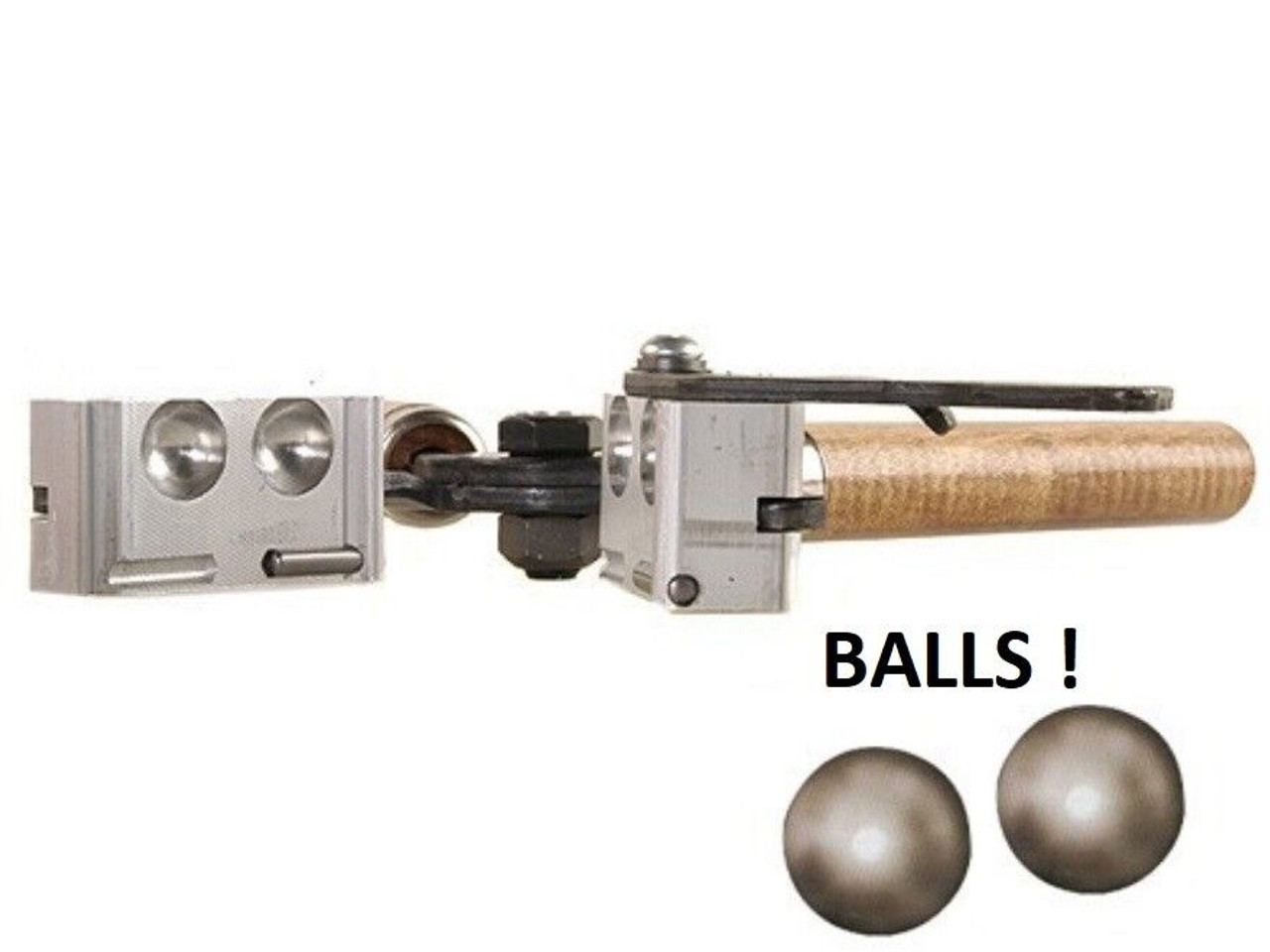 Lee 2 Cavity Bullet Mold (454 Diameter) Round Ball  # 90442 New!