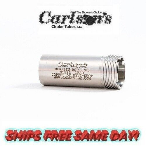 Carlson's Beretta Benelli Mobil Flush Mount Stainless Choke Tube for 12 Ga 56614