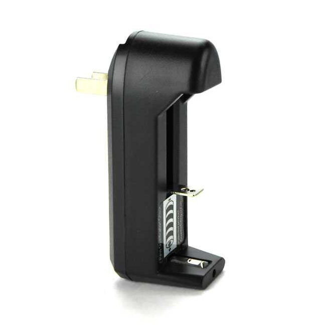 Single Battery Charger * 18650 18500 18350 * 4.2v * Lithium Battery Charger -NEW