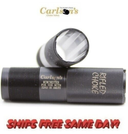 Carlson's Invector 12ga Rifled Choke Tube for Winch/Browning,Moss 500 # 40040